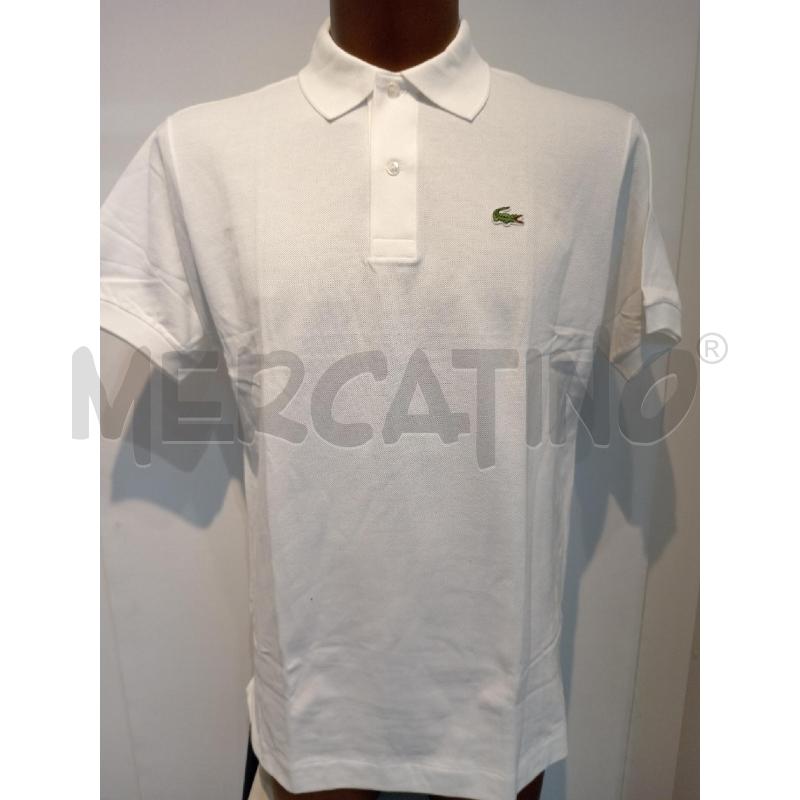 POLO UOMO LACOSTE BIANCA | Mercatino dell'Usato Moncalieri bengasi 1