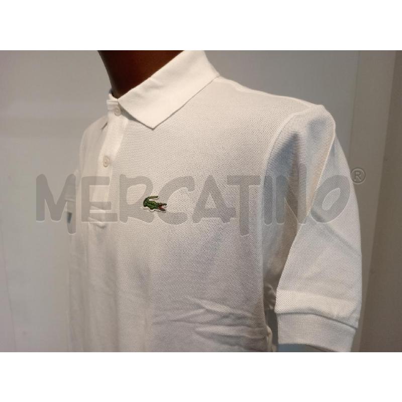 POLO UOMO LACOSTE BIANCA | Mercatino dell'Usato Moncalieri bengasi 2
