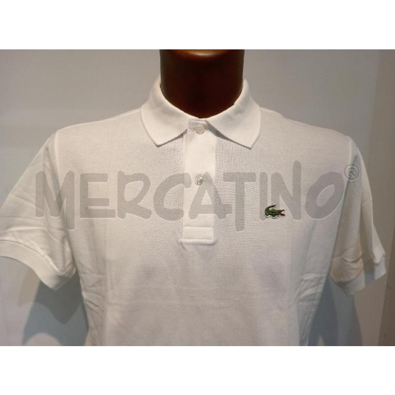 POLO UOMO LACOSTE BIANCA | Mercatino dell'Usato Moncalieri bengasi 3