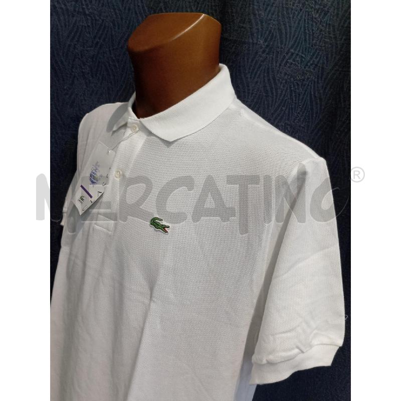 POLO UOMO LACOSTE BIANCA | Mercatino dell'Usato Moncalieri bengasi 3