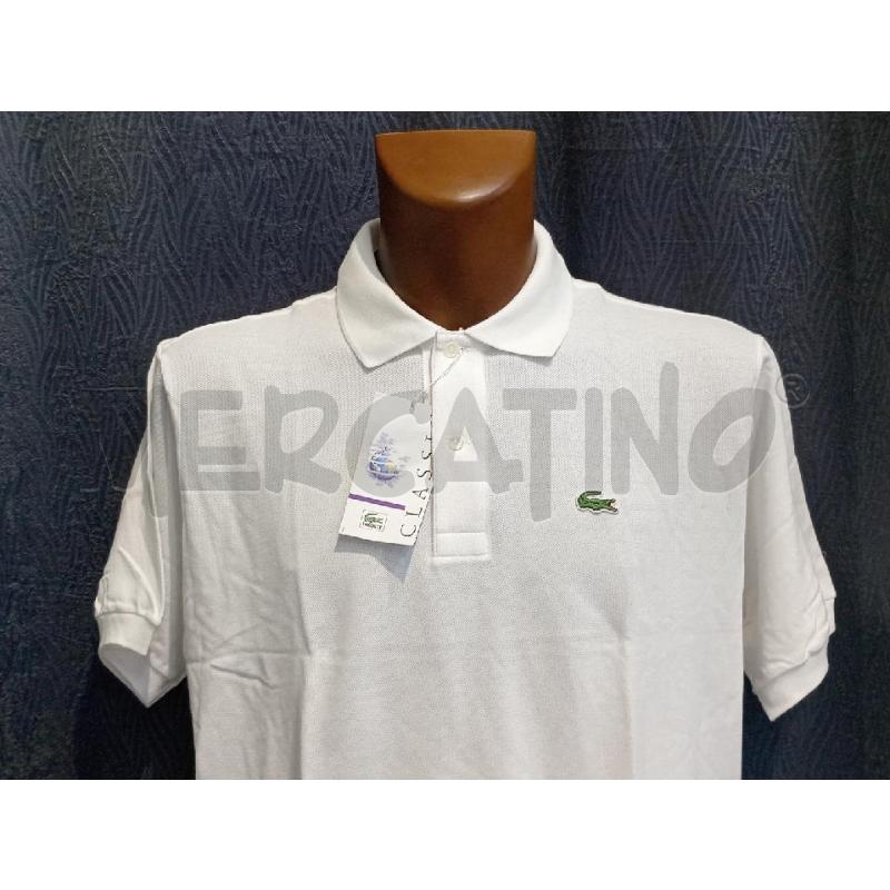 POLO UOMO LACOSTE BIANCA | Mercatino dell'Usato Moncalieri bengasi 4