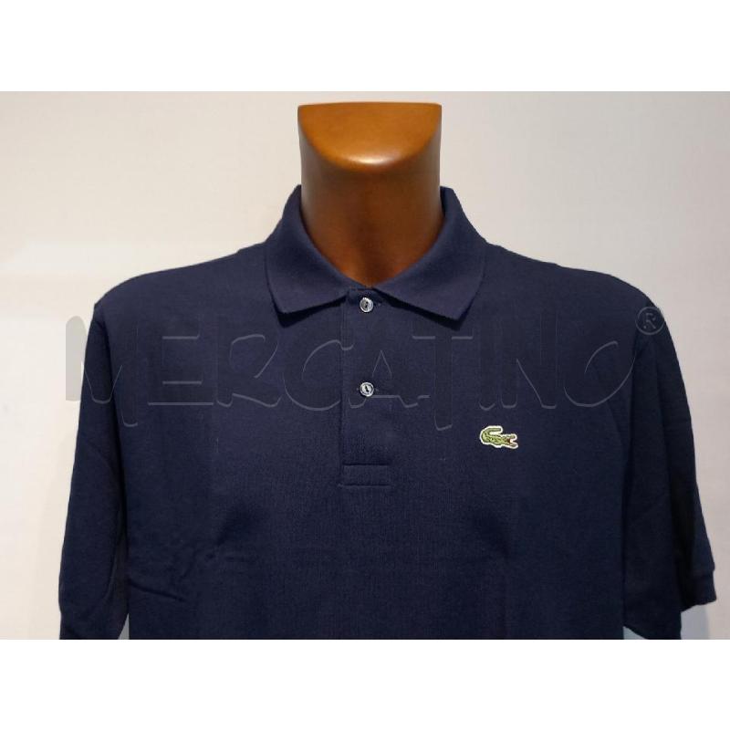 POLO UOMO LACOSTE BLU  | Mercatino dell'Usato Moncalieri bengasi 4