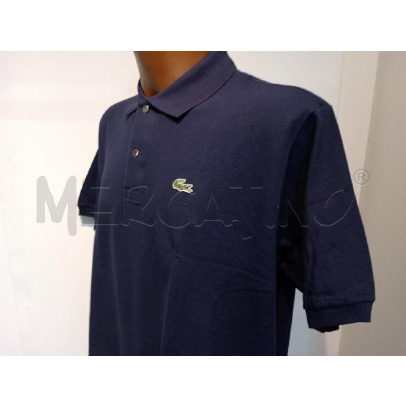 POLO UOMO LACOSTE BLU  | Mercatino dell'Usato Moncalieri bengasi 3