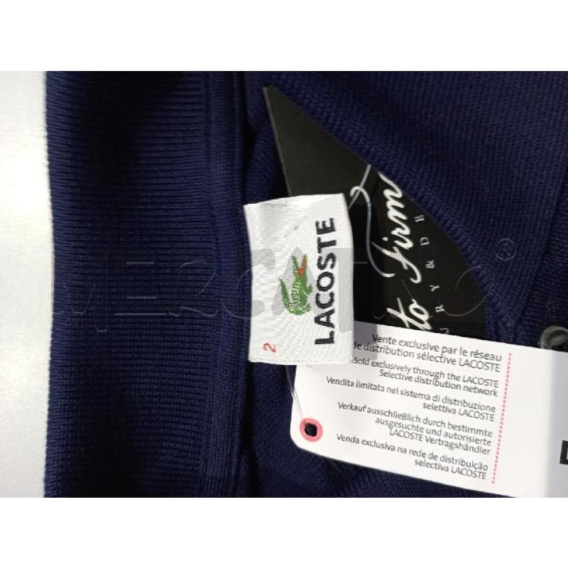 POLO UOMO LACOSTE BLU MANICA LUNGA | Mercatino dell'Usato Moncalieri bengasi 5