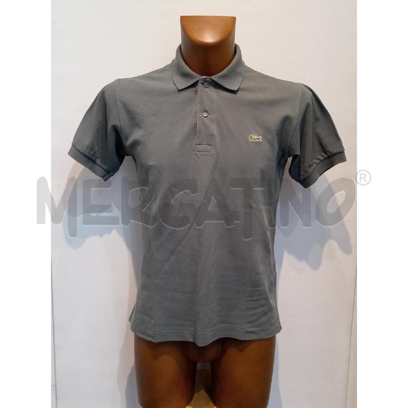 POLO UOMO LACOSTE GRIGIA  | Mercatino dell'Usato Moncalieri bengasi 1