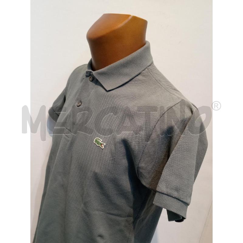 POLO UOMO LACOSTE GRIGIA  | Mercatino dell'Usato Moncalieri bengasi 4