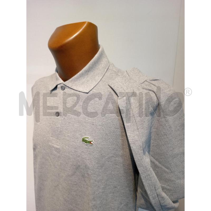 POLO UOMO LACOSTE GRIGIA | Mercatino dell'Usato Moncalieri bengasi 3