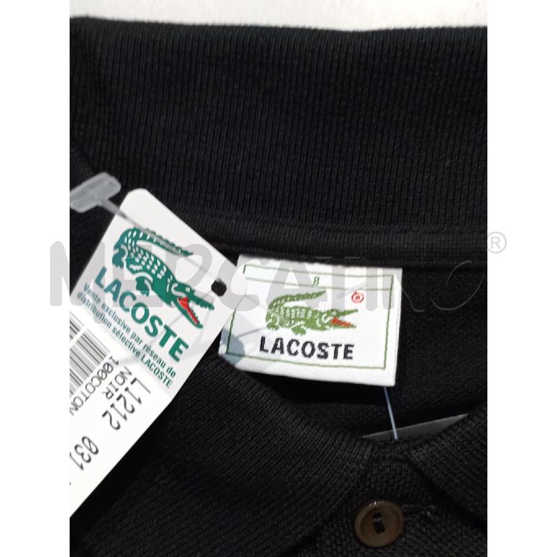 POLO UOMO LACOSTE NERA | Mercatino dell'Usato Moncalieri bengasi 5