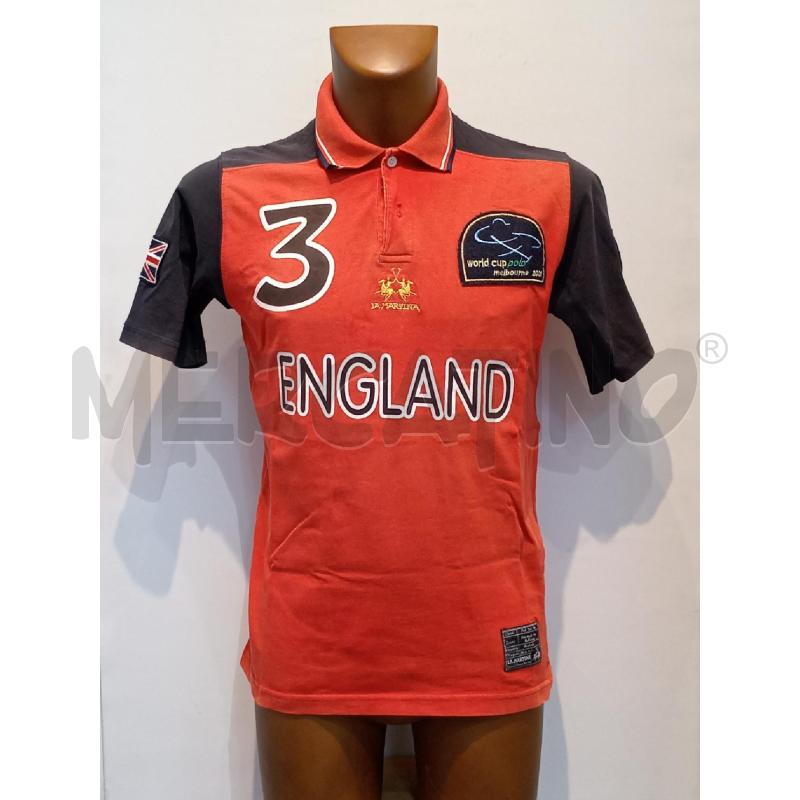 POLO UOMO LA MARTINA ROSSA ENGLAND | Mercatino dell'Usato Moncalieri bengasi 1