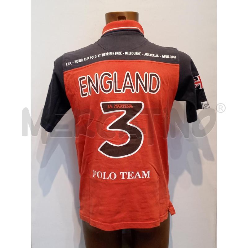 POLO UOMO LA MARTINA ROSSA ENGLAND | Mercatino dell'Usato Moncalieri bengasi 2