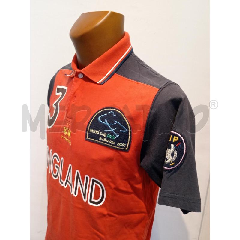 POLO UOMO LA MARTINA ROSSA ENGLAND | Mercatino dell'Usato Moncalieri bengasi 3