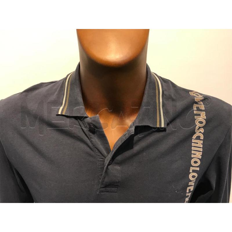 POLO UOMO LOVE MOSCHINO BLU | Mercatino dell'Usato Moncalieri bengasi 3
