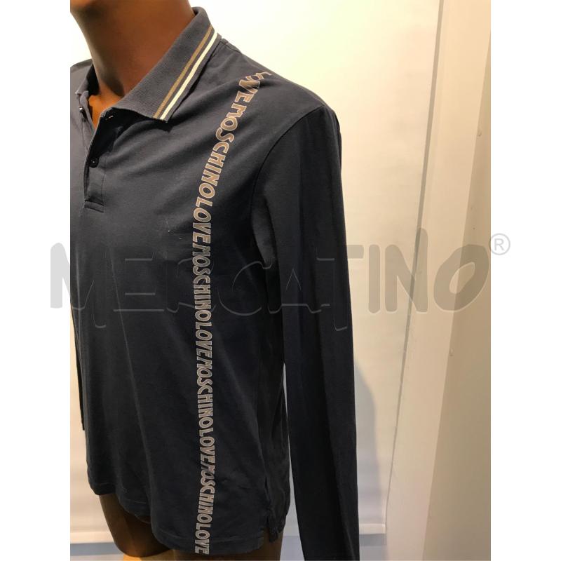 POLO UOMO LOVE MOSCHINO BLU | Mercatino dell'Usato Moncalieri bengasi 4