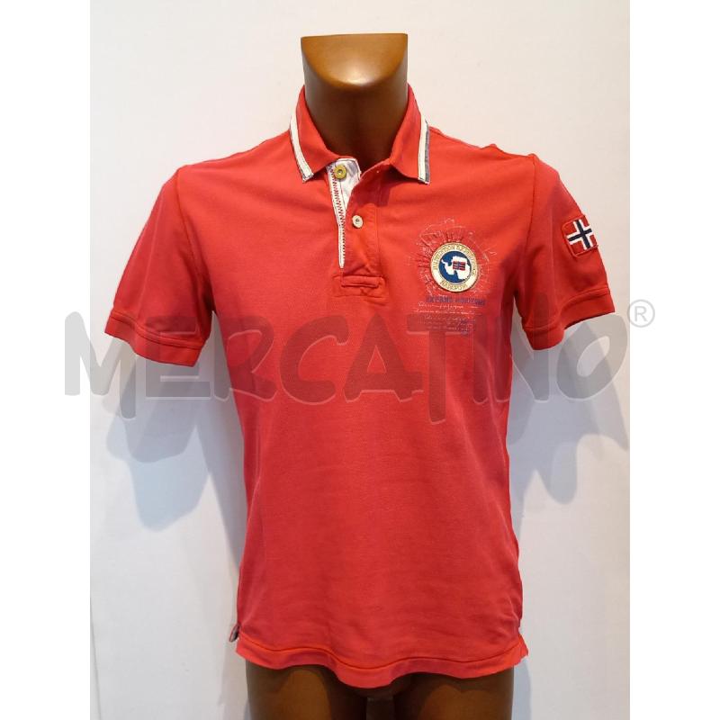 POLO UOMO NAPAPIJRI ROSSO | Mercatino dell'Usato Moncalieri bengasi 1
