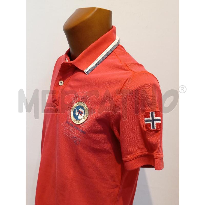 POLO UOMO NAPAPIJRI ROSSO | Mercatino dell'Usato Moncalieri bengasi 3