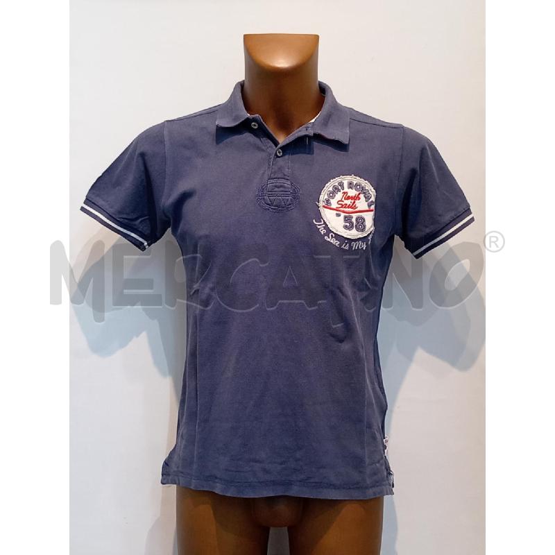 POLO UOMO NORTH SAIL BLUETTE LOGO LATERALE | Mercatino dell'Usato Moncalieri bengasi 1