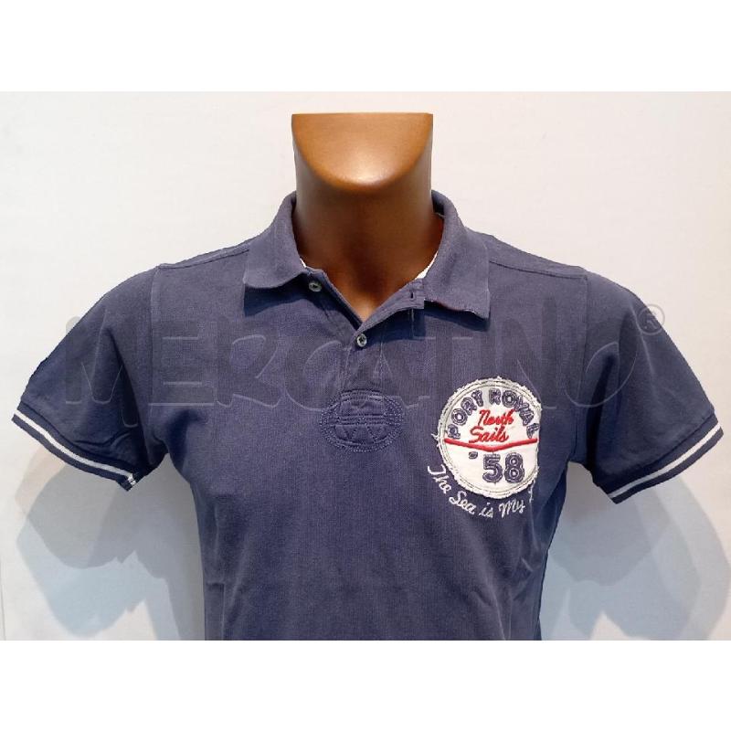 POLO UOMO NORTH SAIL BLUETTE LOGO LATERALE | Mercatino dell'Usato Moncalieri bengasi 3