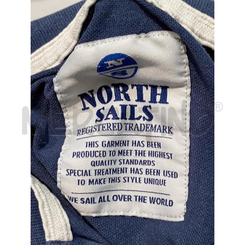 POLO UOMO NORTH SAIL BLUETTE LOGO LATERALE | Mercatino dell'Usato Moncalieri bengasi 5