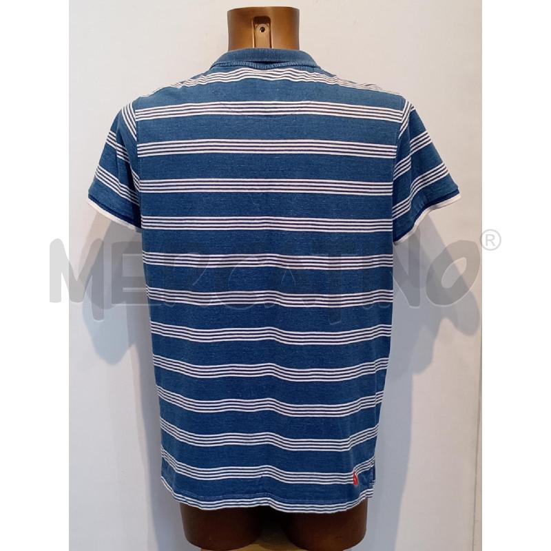 POLO UOMO PEPE JEANS BLU RIGHE | Mercatino dell'Usato Moncalieri bengasi 2