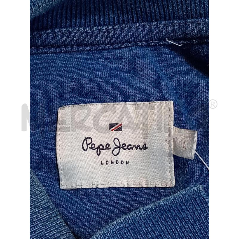 POLO UOMO PEPE JEANS BLU RIGHE | Mercatino dell'Usato Moncalieri bengasi 5