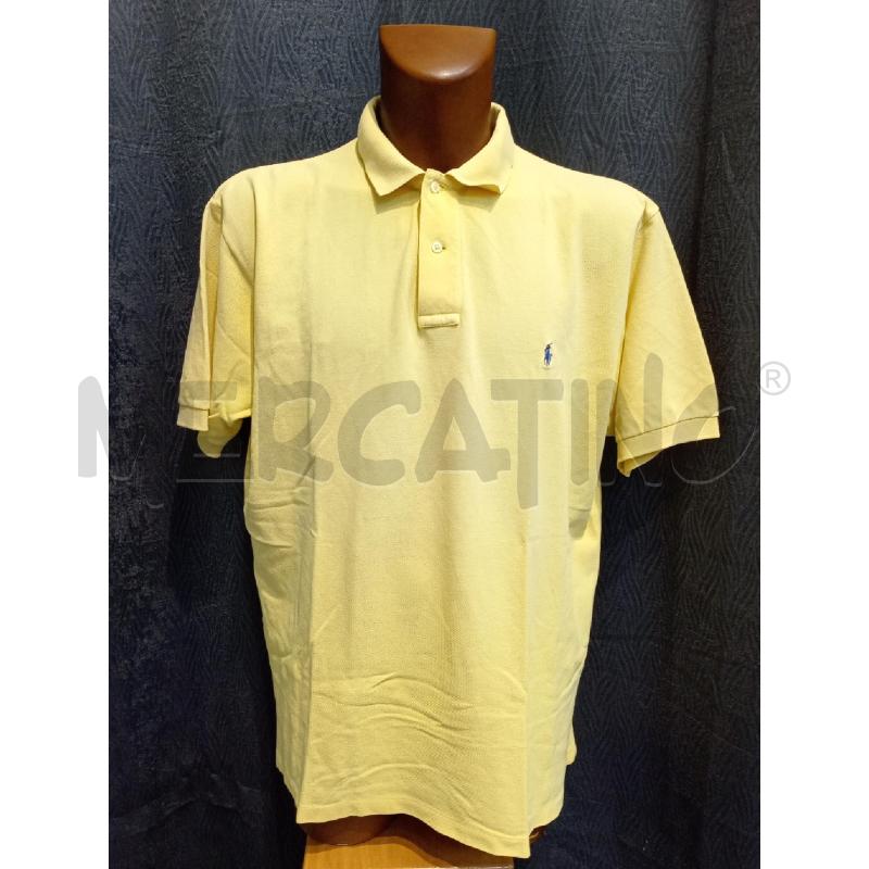 POLO UOMO RALPH LAUREN GIALLA | Mercatino dell'Usato Moncalieri bengasi 1