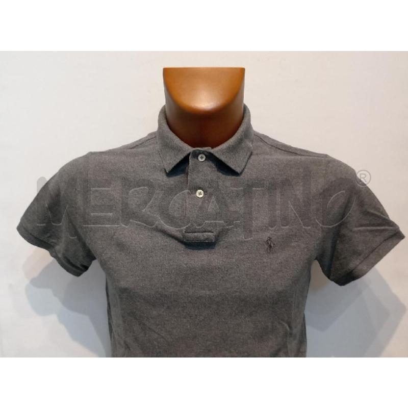 POLO UOMO RALPH LAUREN GRIGIA  | Mercatino dell'Usato Moncalieri bengasi 4