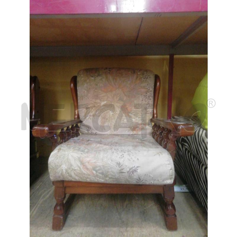 POLTRONA OLD AMERICA VINTAGE | Mercatino dell'Usato Moncalieri bengasi 1