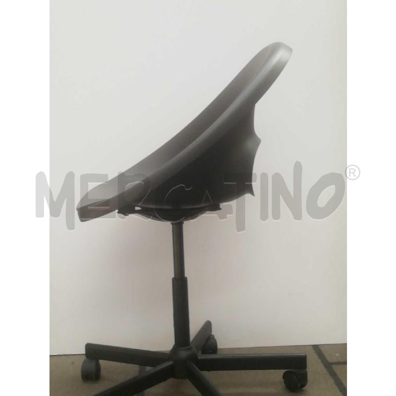 POLTRONA UFFICIO IKEA BLACK | Mercatino dell'Usato Moncalieri bengasi 4