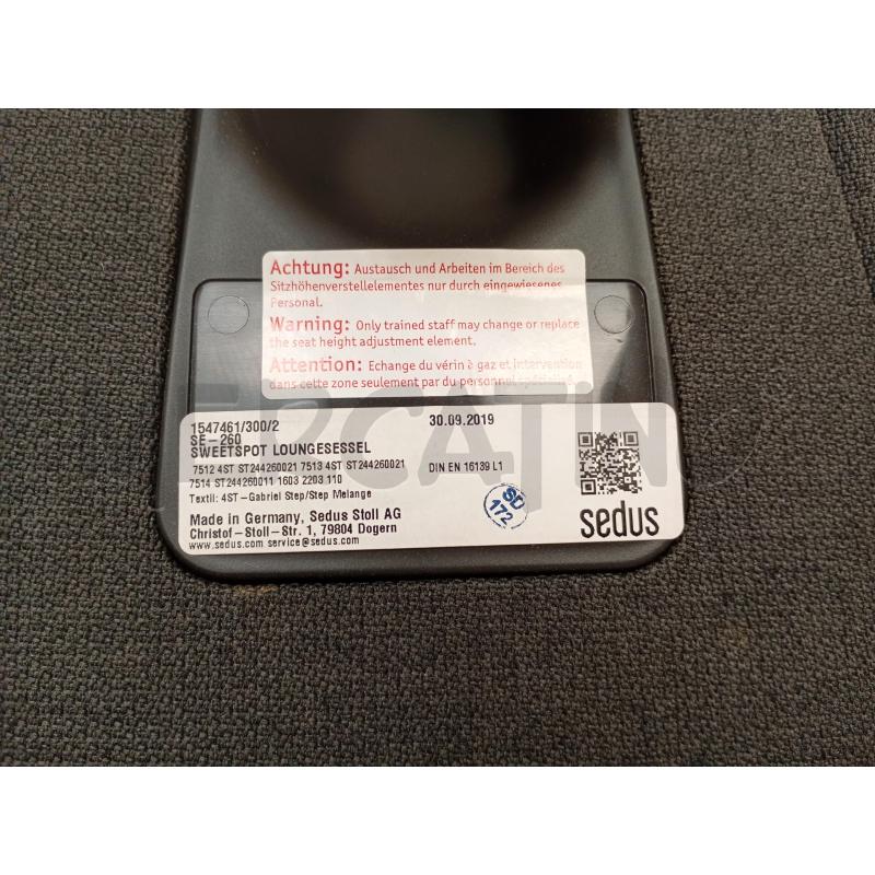 POLTRONA UFFICIO SEDUS SWEET SPOT 260 B | Mercatino dell'Usato Moncalieri bengasi 5