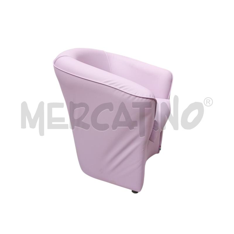 POLTRONCINA MODERNA FUXIA MADE IN ITALY | Mercatino dell'Usato Moncalieri bengasi 3