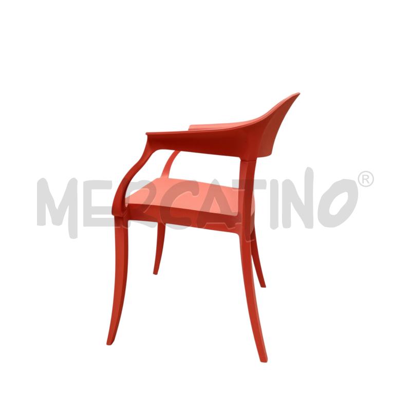 POLTRONCINA POLICARBONATO GREEN STRASS | Mercatino dell'Usato Moncalieri bengasi 4