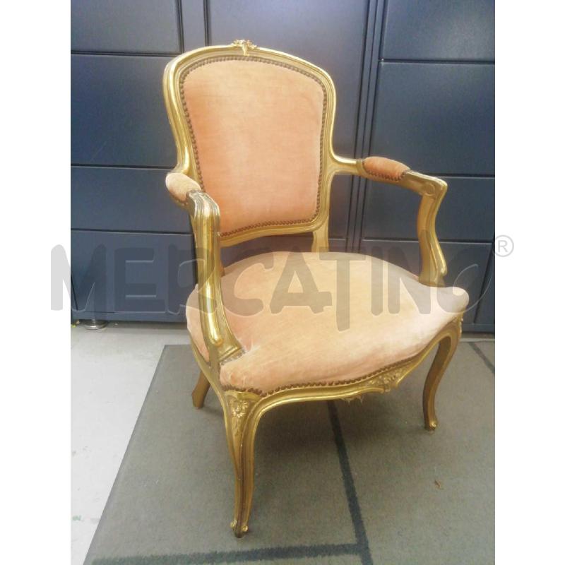 POLTRONCINE VENEZIANE FODERA VELLUTO COPPIA | Mercatino dell'Usato Moncalieri bengasi 3