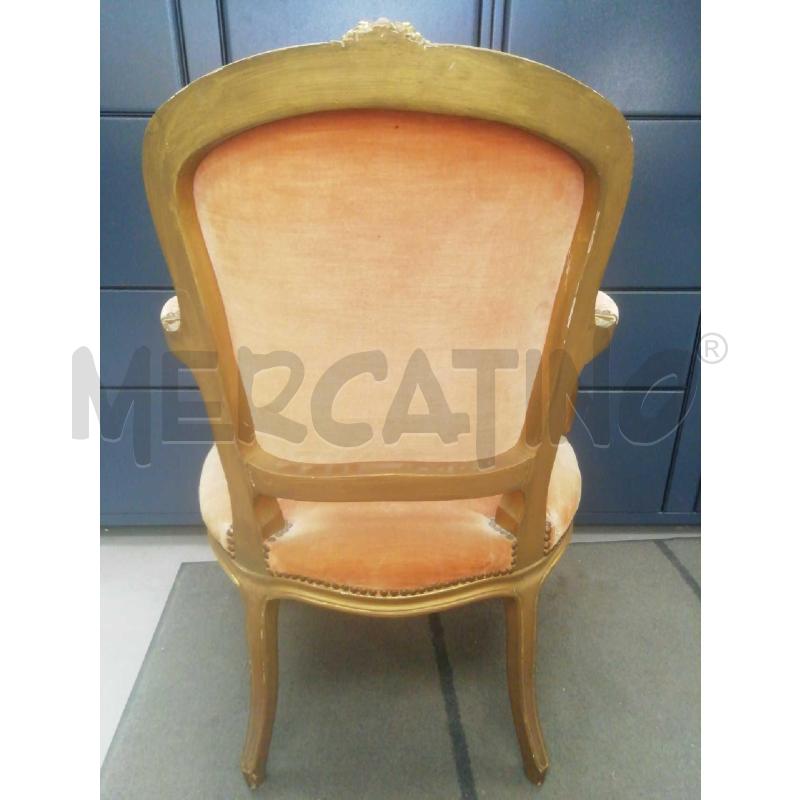 POLTRONCINE VENEZIANE FODERA VELLUTO COPPIA | Mercatino dell'Usato Moncalieri bengasi 5