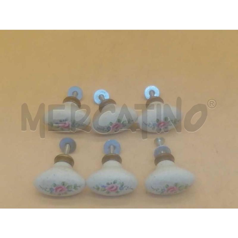 POMELLI CERAMICA PZ. 6  | Mercatino dell'Usato Moncalieri bengasi 1