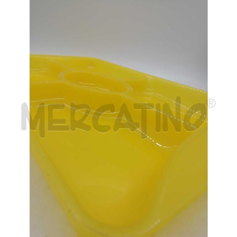PORTA ANTIPASTI PLASTICA DESIGN GUZZINI GIALLA  | Mercatino dell'Usato Moncalieri bengasi 5