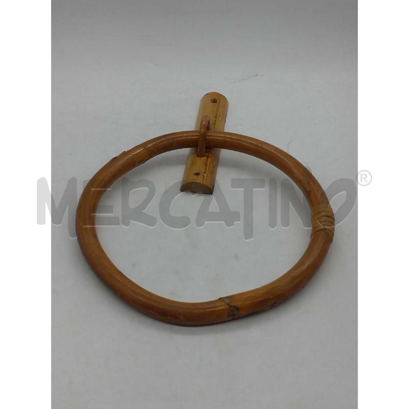 PORTA ASCIUGAMANI BAMBU CERCHIO  | Mercatino dell'Usato Moncalieri bengasi 1