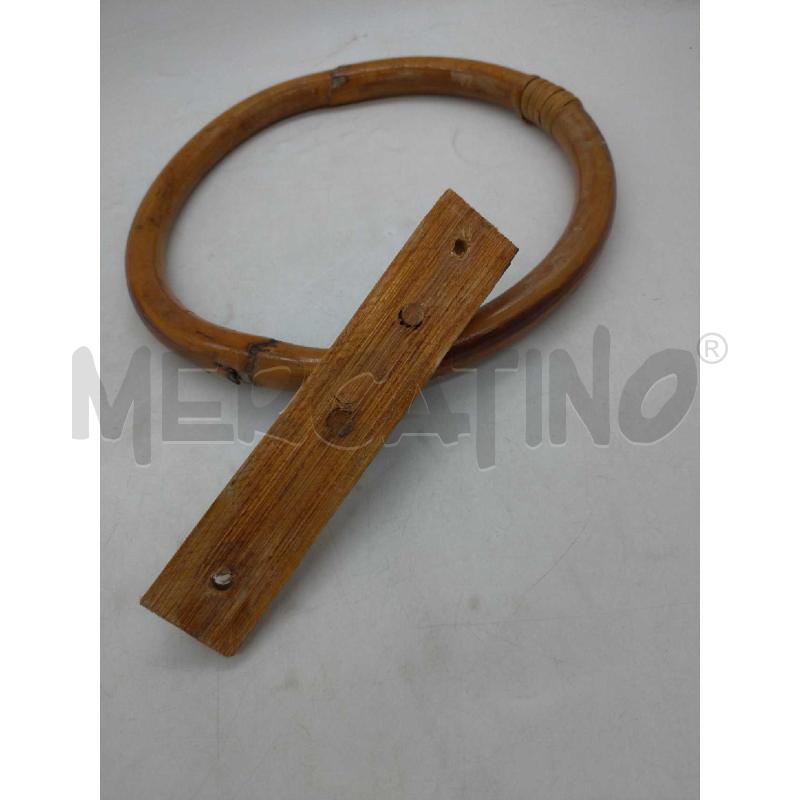 PORTA ASCIUGAMANI BAMBU CERCHIO  | Mercatino dell'Usato Moncalieri bengasi 3