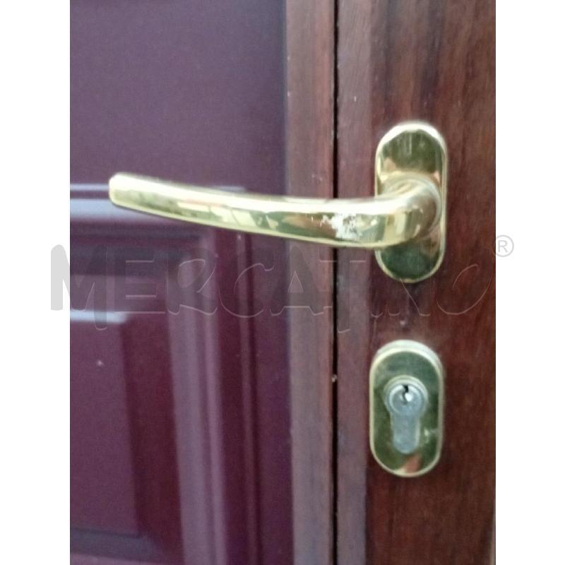 PORTA BLINDATA BORDEAUX CON 1 CHIAVE | Mercatino dell'Usato Moncalieri bengasi 3