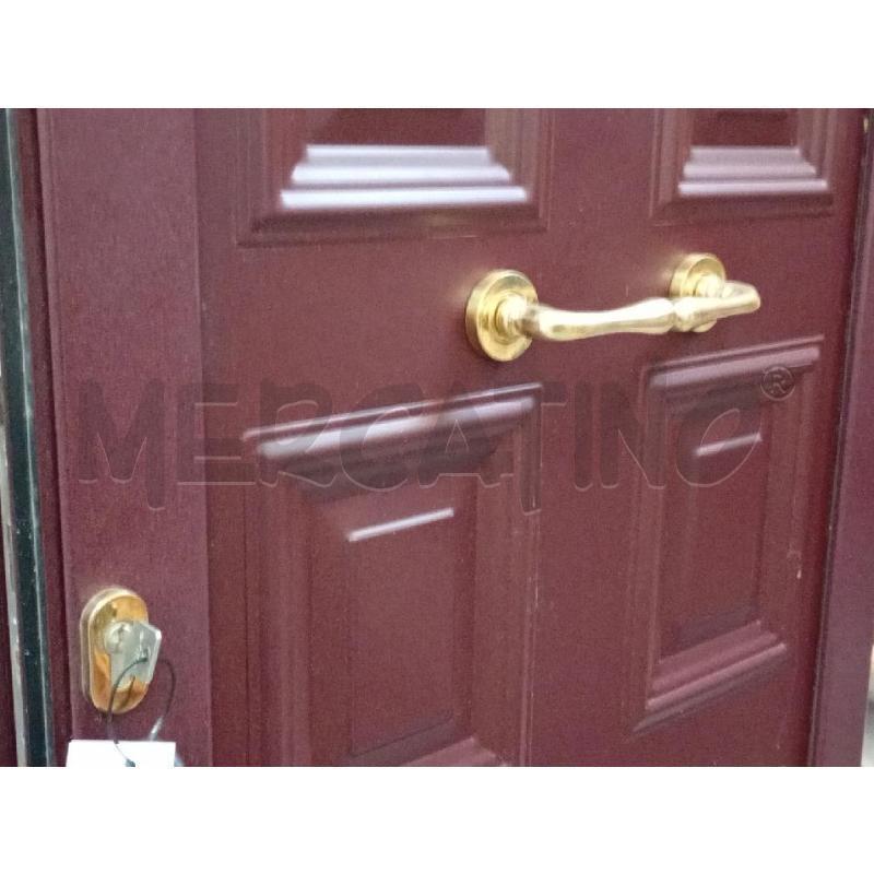 PORTA BLINDATA BORDEAUX CON 1 CHIAVE | Mercatino dell'Usato Moncalieri bengasi 4