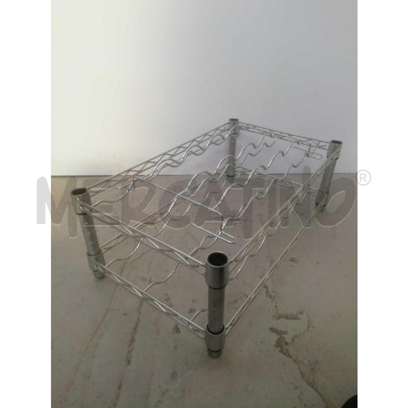 PORTA BOTTIGLIE CROMATO | Mercatino dell'Usato Moncalieri bengasi 4
