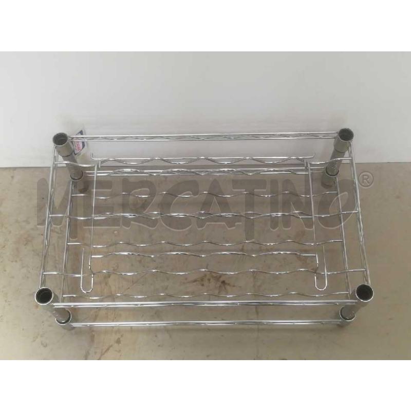 PORTA BOTTIGLIE CROMATO | Mercatino dell'Usato Moncalieri bengasi 5