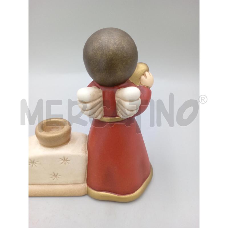PORTA CANDELA 4 POSTI CERAMICA THUN ANGIOLETTO C/STELLA  | Mercatino dell'Usato Moncalieri bengasi 4