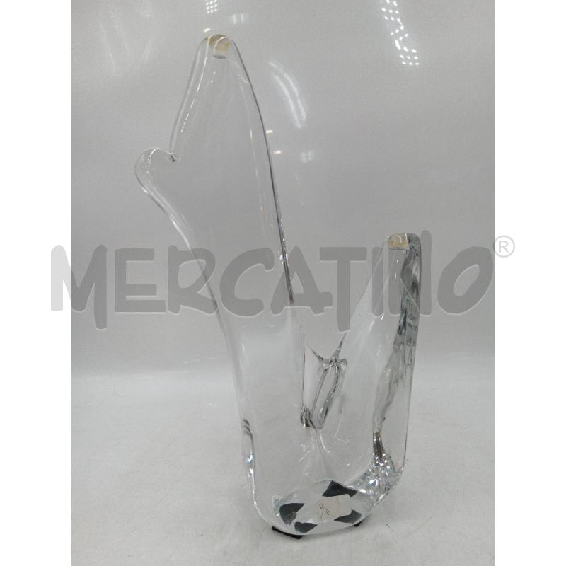 PORTA CANDELA VETRO DESIGN SCHNEIDER H30 CM | Mercatino dell'Usato Moncalieri bengasi 3