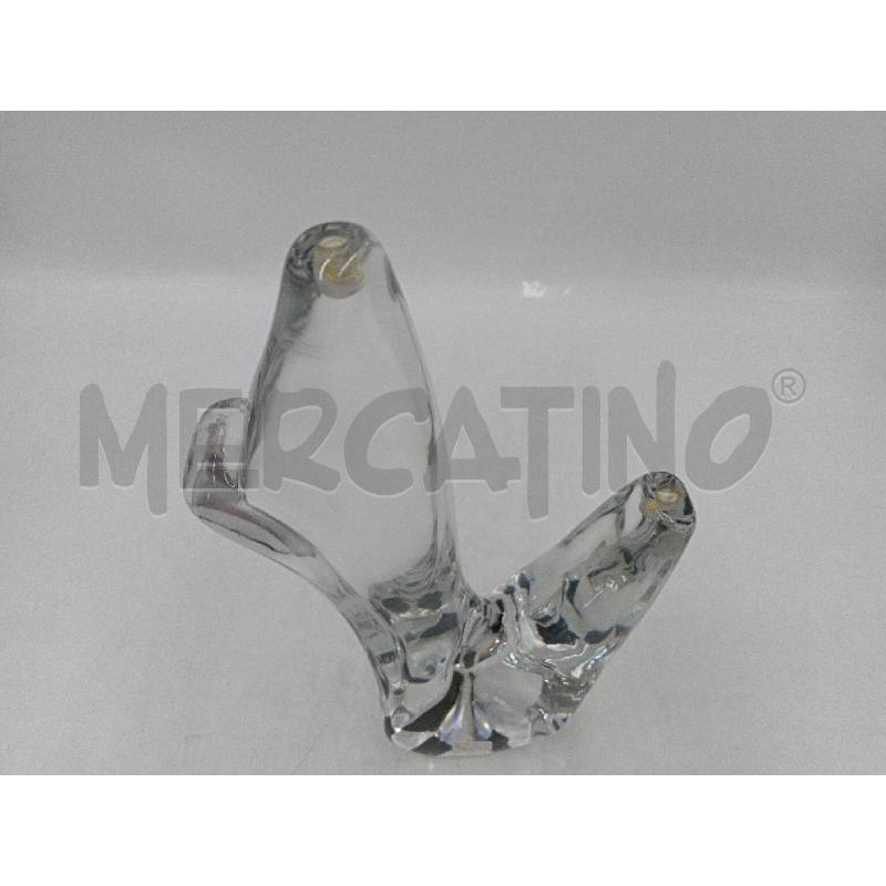 PORTA CANDELA VETRO DESIGN SCHNEIDER H30 CM | Mercatino dell'Usato Moncalieri bengasi 5