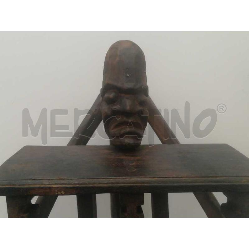 PORTA CD COLONNA LEGNO AFRICANA | Mercatino dell'Usato Moncalieri bengasi 3