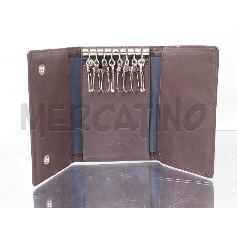 PORTA CHIAVI SAMSONITE PELLE MARRONE | Mercatino dell'Usato Moncalieri bengasi 3