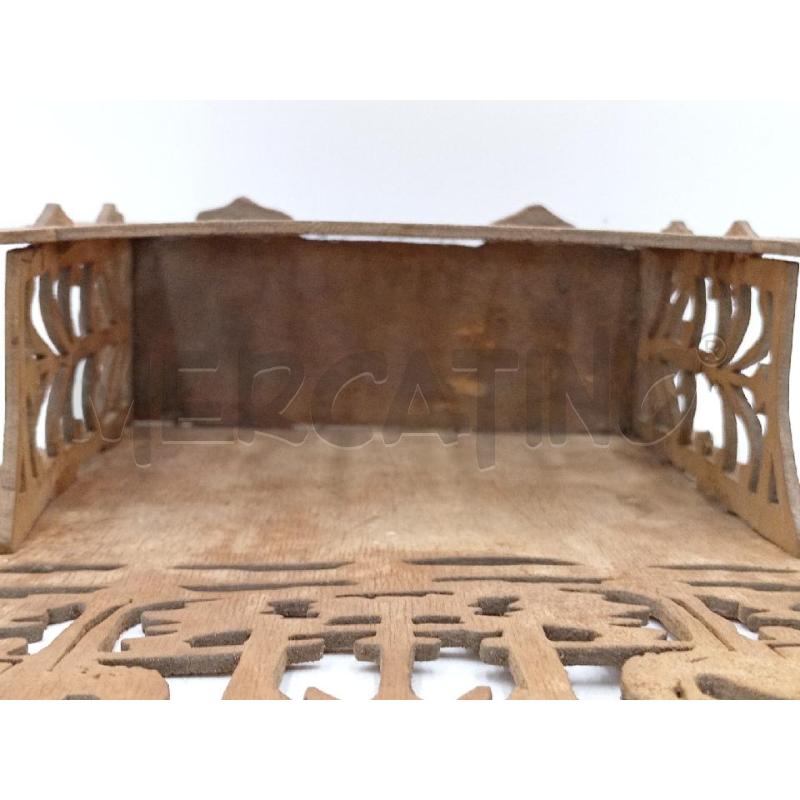 PORTA CORRISPONDENZA COLONIALE LEGNO AL TRAFORO | Mercatino dell'Usato Moncalieri bengasi 5