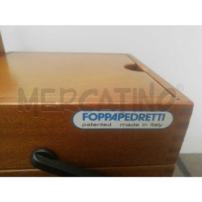 PORTA CUCITO LEGNO VINTAGE FOPPAPEDRETTI MADE IN ITALY  | Mercatino dell'Usato Moncalieri bengasi 2