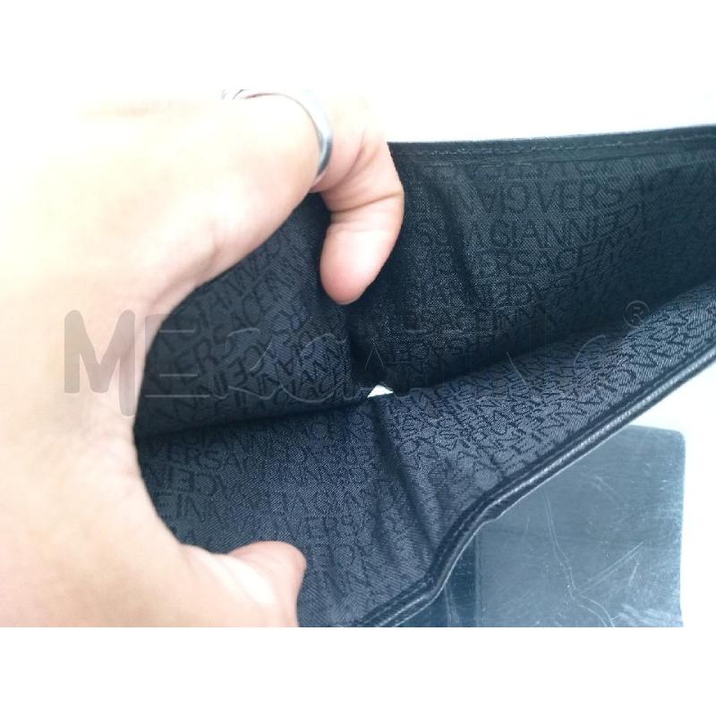 PORTA FOGLIO GIANNI VERSACE NERO LUCIDO  | Mercatino dell'Usato Moncalieri bengasi 3