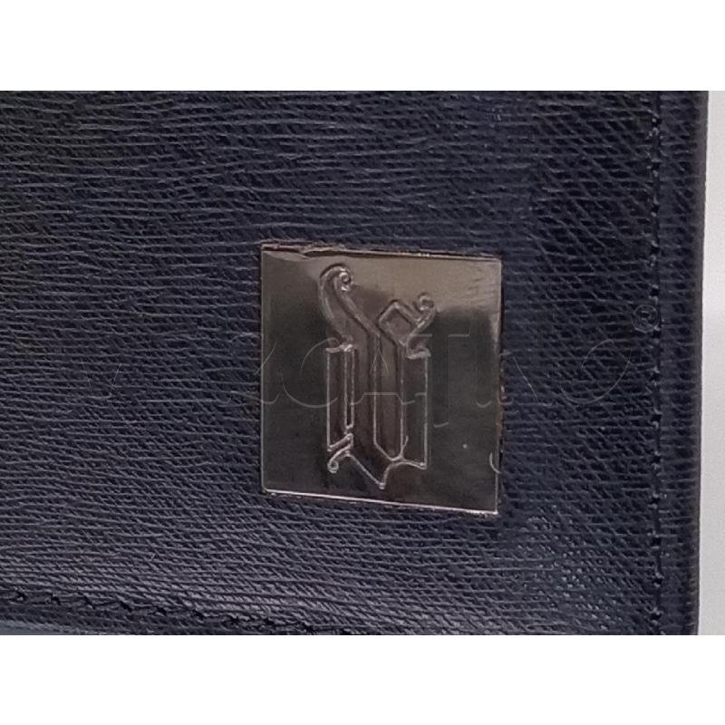 PORTA FOGLIO GIANNI VERSACE NERO LUCIDO  | Mercatino dell'Usato Moncalieri bengasi 4
